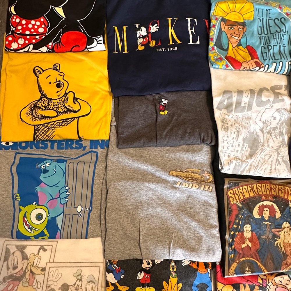 Bundle Disney Shirts & Sweatshirts vintage & newer